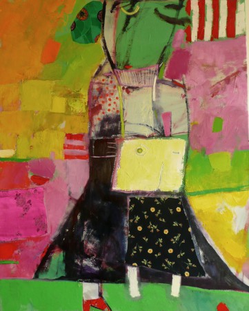 "About My Mother 2", Oil On Canvas, 100x80 cm, SOLD!